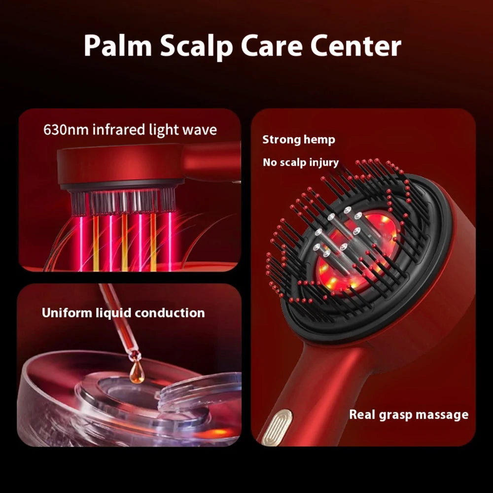 Lumira Scalp Renewal Massager — Red Light Therapy Comb for Thinning Hair