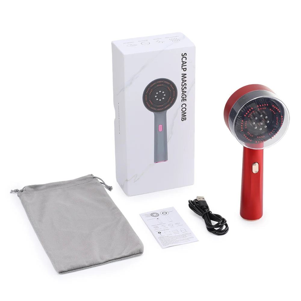 Lumira Scalp Renewal Massager — Red Light Therapy Comb for Thinning Hair