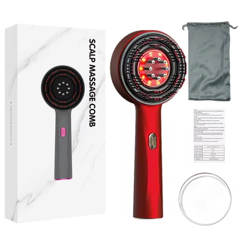 Lumira Scalp Renewal Massager — Red Light Therapy Comb for Thinning Hair