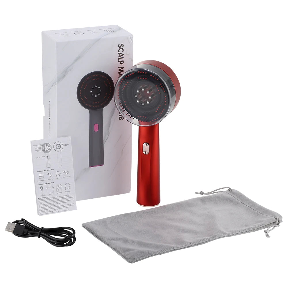 Lumira Scalp Renewal Massager — Red Light Therapy Comb for Thinning Hair